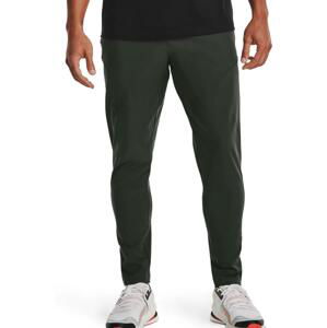 Nohavice Under Armour UA UNSTOPPABLE TAPERED PANTS-GRN