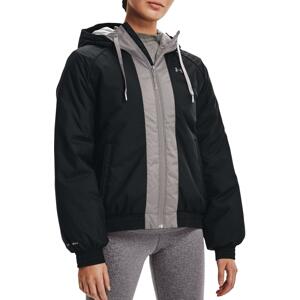 Bunda s kapucňou Under Armour UA Versatile Insulate Jkt-BLK