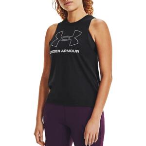 Tielko Under Armour Live Sportstyle Graphic Tank-BLK