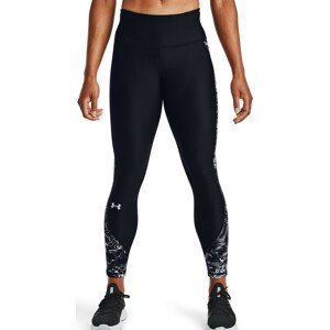 Legíny Under Armour UA HG Armr Print Ankle Crop-BLK