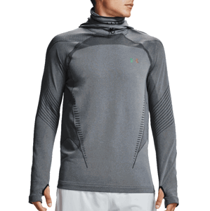 Tričko Under Armour UA RUSH CG Seamless Hood-GRY