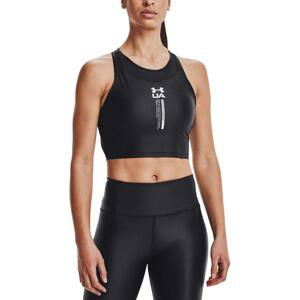 Tielko Under Armour UA Iso Chill Crop Tank-BLK