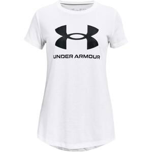 Tričko Under Armour UA SPORTSTYLE LOGO SS-WHT