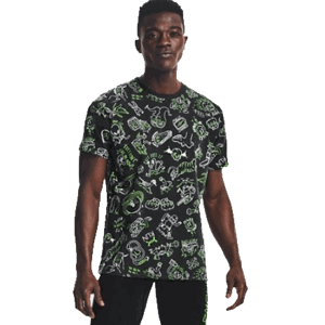 Tričko Under Armour Under Armour Run Ur Face Off Print