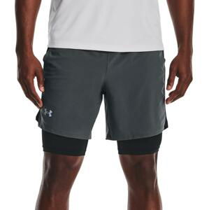 Šortky Under Armour UA Launch SW 7 2N1 Short-GRY