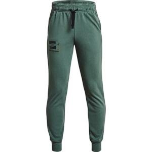 Nohavice Under Armour UA RIVAL TERRY PANTS-GRN
