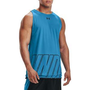 Tielko Under Armour UA BASELINE REVERSIBLE TANK-BLU