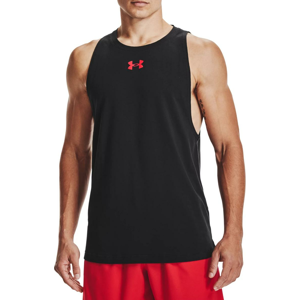 Tielko Under Armour UA BASELINE COTTON TANK-BLK