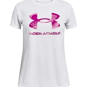 Tričko Under Armour Tech Big Logo Print Fill SS-WHT
