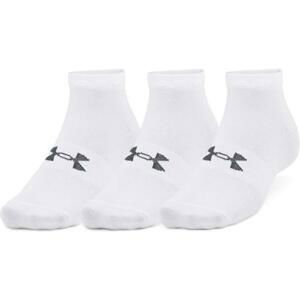 Ponožky Under Armour UA Youth Core NS 3pk-WHT