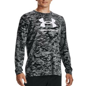 Tričko s dlhým rukávom Under Armour UA ABC CAMO LS-BLK