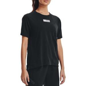 Tričko Under Armour Live Woven Pocket Tee-BLK