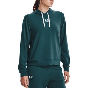 Mikina s kapucňou Under Armour Rival Terry Hoodie-GRN