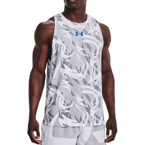 Tielko Under Armour UA BASELINE PRINTED TANK-WHT