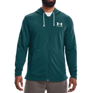 Mikina s kapucňou Under Armour UA Rival Terry LC FZ-GRN