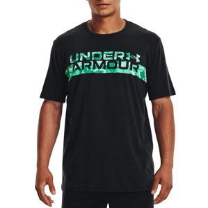 Tričko Under Armour UA CAMO CHEST STRIPE SS-BLK