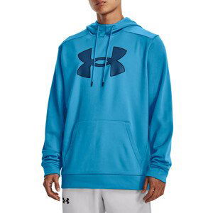 Mikina s kapucňou Under Armour UA Armour Fleece Big Logo HD-BLU