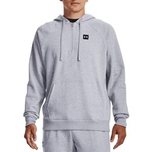 Mikina s kapucňou Under Armour UA Rival Fleece 1/2 Zip HD-GRY