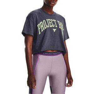 Tričko Under Armour UA Pjt Rck SS Crop-GRY