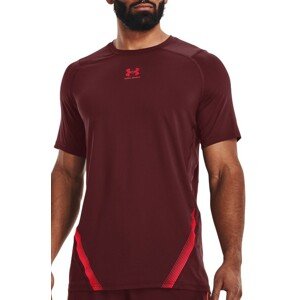 Tričko Under Armour UA HG Armour Nov Fitted SS-RED