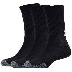 Ponožky Under Armour UA Heatgear 3pk Crew Yth-BLK