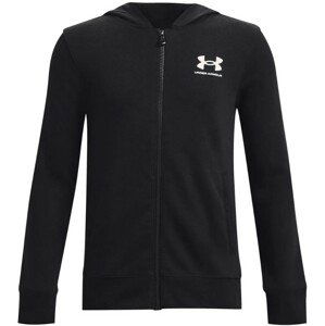 Mikina s kapucňou Under Armour UA Rival Terry FZ Hoodie-BLK