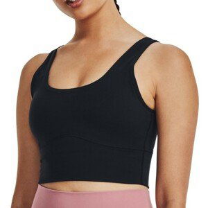 Tielko Under Armour Meridian Fitted Crop Tank-BLK