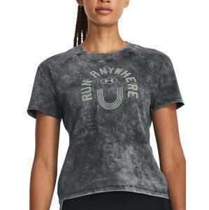 Tričko Under Armour UA Run Everywhere Graphic SS-BLK