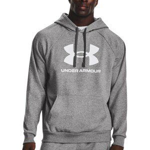 Mikina s kapucňou Under Armour UA Rival Fleece Logo HD-GRY