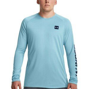 Tričko s dlhým rukávom Under Armour UA Tech Prt Fill LS-BLU