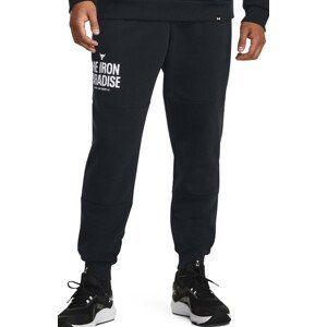 Nohavice Under Armour Pjt Rock Rival Flc Jogger-BLK