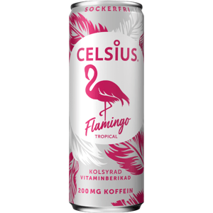 Power a energy drinky CELSIUS Celsius 355ml Flamingo Energy drink