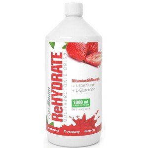 Iónové nápoje GymBeam Iont drink ReHydrate - strawberry