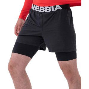 Šortky Nebbia Double-Layer Shorts with Smart Pockets