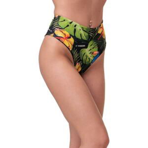 Plavky Nebbia High-waist retro bikini bottom