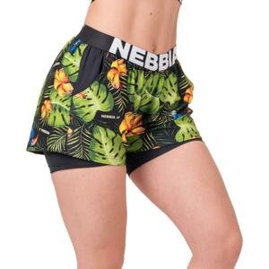 Šortky Nebbia High-energy double layer shorts
