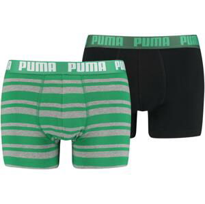 Boxerky Puma Heritage Stripe Boxer 2 PACK