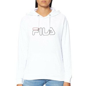 Mikina s kapucňou Fila FILA Larkin Hoody Damen Weiss