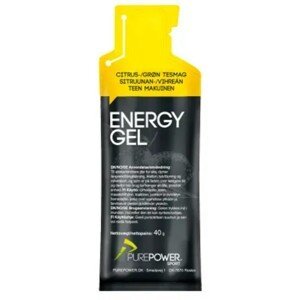 Energetické gély Pure Power Energy Gel Lemon-Tea 40 g