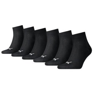 Ponožky Puma  Unisex Quarter Plain 6 Pack Socks