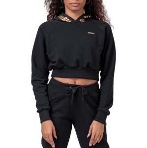 Mikina s kapucňou Nebbia Golden crop HOODIE