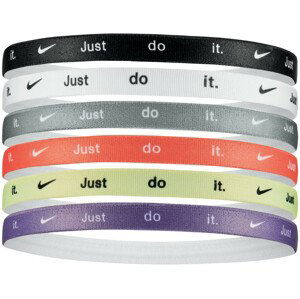 Čelenka Nike  Headbands 6 PK Printed