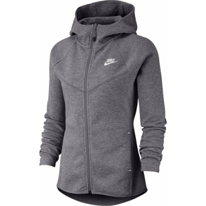 Mikina s kapucňou Nike W NSW TCH FLC WR HOODIE FZ