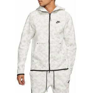 Mikina s kapucňou Nike M NSW TCH FLC HOODIE FZ AOP