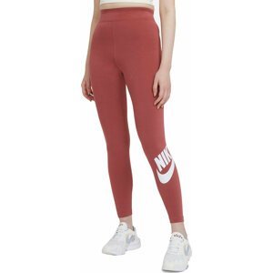 Legíny Nike  Sportswear Essential Women s High-Waisted Logo Leggings