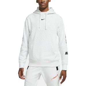 Mikina s kapucňou Nike M NSW REPEAT FLC PO HOOD PRNT