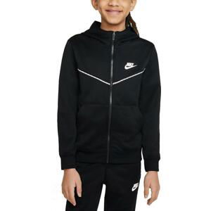 Mikina s kapucňou Nike B NSW REPEAT PK FZ HOODIE