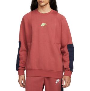 Mikina Nike  Air Brushed-Back Fleece Crew