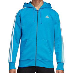 Mikina s kapucňou adidas  Essentials 3-Stripes FZ Brushed