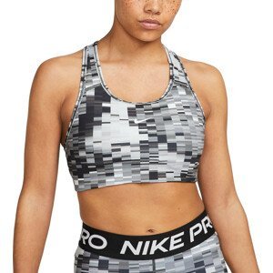 Podprsenka Nike  Swoosh Women Medium-Support 1-Piece Pad Allover Print Bra